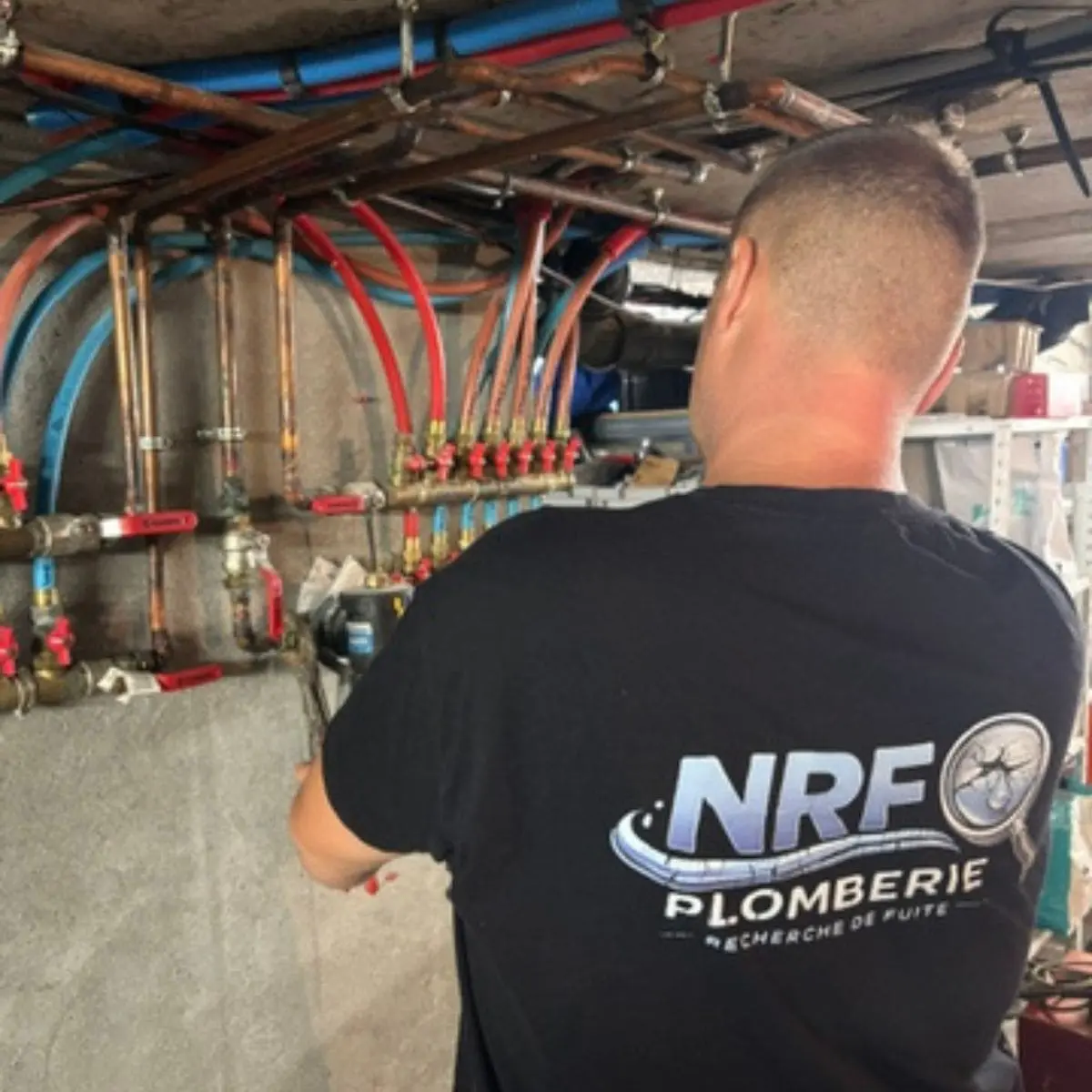 Intervention NRF Plomberie sur conduites de chauffage